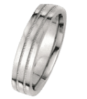 Unisex wedding Band