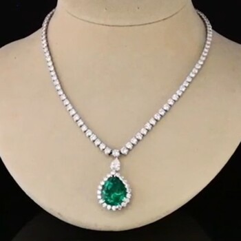 Emerald and Diamond Set